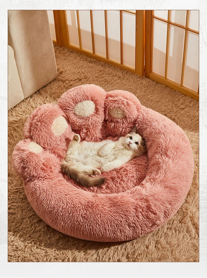 Pet Dog Sofa Beds for Small Dogs Warm Accessories Large Dog Bed Mat Pets Kennel Washable Plush Medium Basket