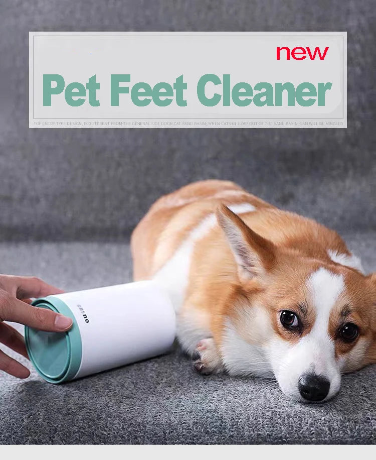 Pet Foot Cleaner Cup Soft Silicone Combs Portable Pet Dog Cat Foot Washer Cleaner Brush Quickly Wash Dirty Pet Foot Cleaner