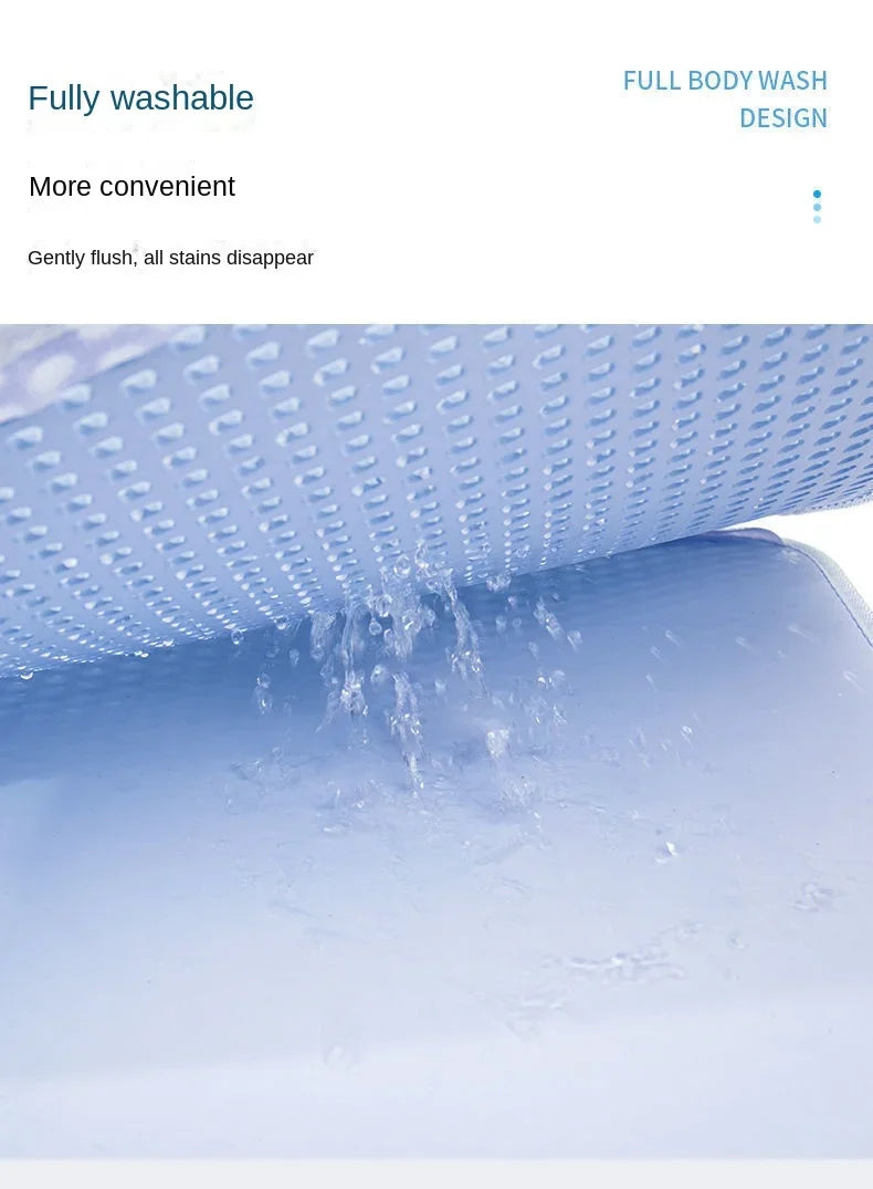 Waterproof Environmental Reusable Double Layers EVA Cat Sand Trapping Mat Non-slip Easy-to-clean Cat Litter Box Pad Mat