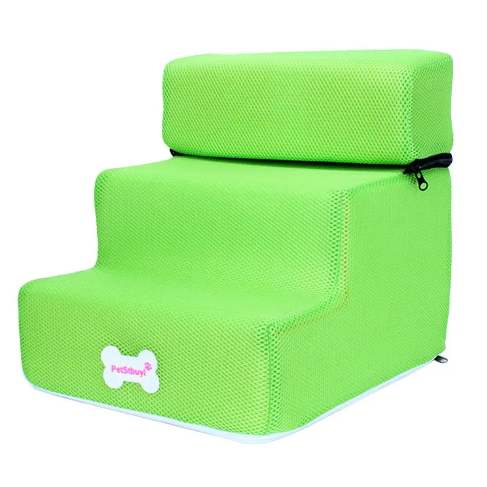 Detachable 3 Step Non-slip Small Dog Cats Pet 3 Steps Removable Ramp Climbing Bed Ladder