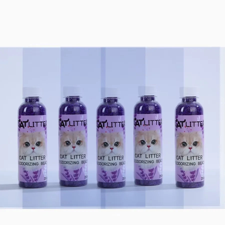 5pcs Pet Cat Litter Box Deodorant Beads To Remove Odors Deodorant Deodorant Granules Cat Litter Box Anti-odor Beads