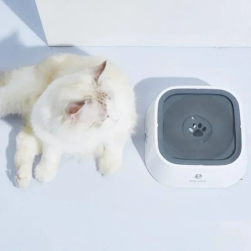 Drinking Water Bowl, Floating, Non-wetting Mouth, for Dog, Without Spill