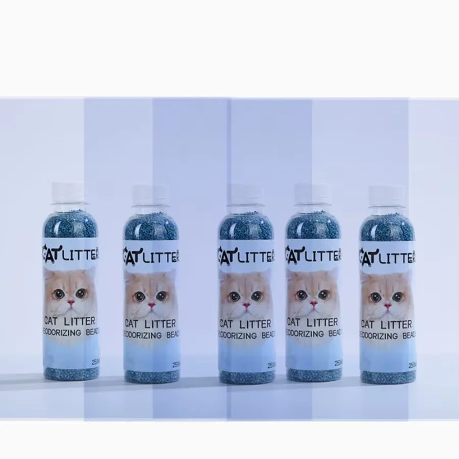 5pcs Pet Cat Litter Box Deodorant Beads To Remove Odors Deodorant Deodorant Granules Cat Litter Box Anti-odor Beads