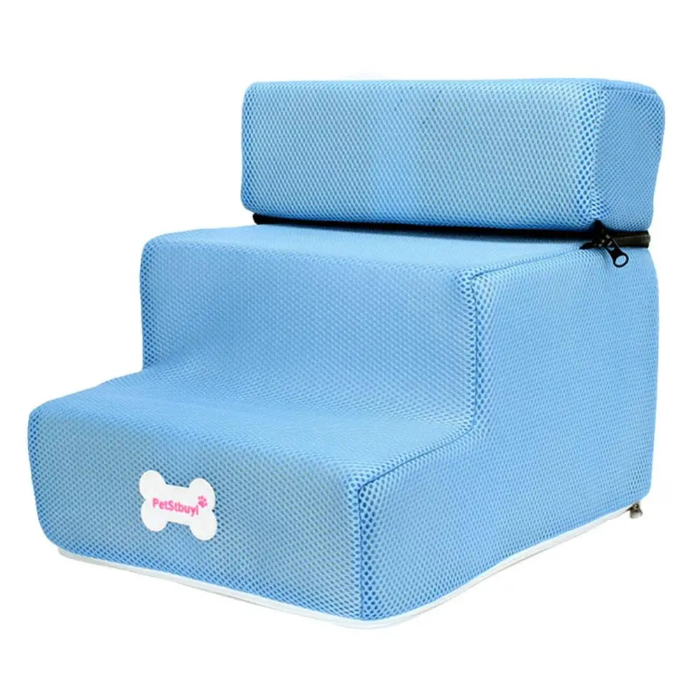 Detachable 3 Step Non-slip Small Dog Cats Pet 3 Steps Removable Ramp Climbing Bed Ladder
