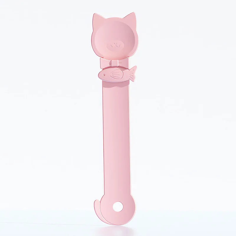 1/3PCS Cat Strip Feeder Spoon Long Handle Lickable Wet Food Feeder for Cats Pet Meat Mud Food Squeeze Dispense Spoon
