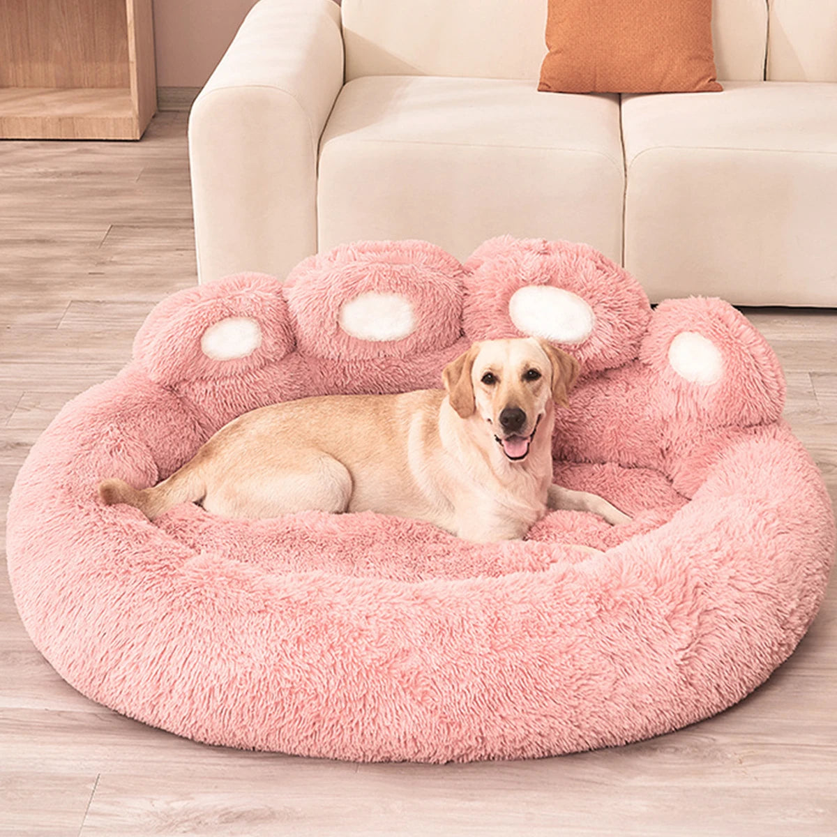 Pet Dog Sofa Beds for Small Dogs Warm Accessories Large Dog Bed Mat Pets Kennel Washable Plush Medium Basket