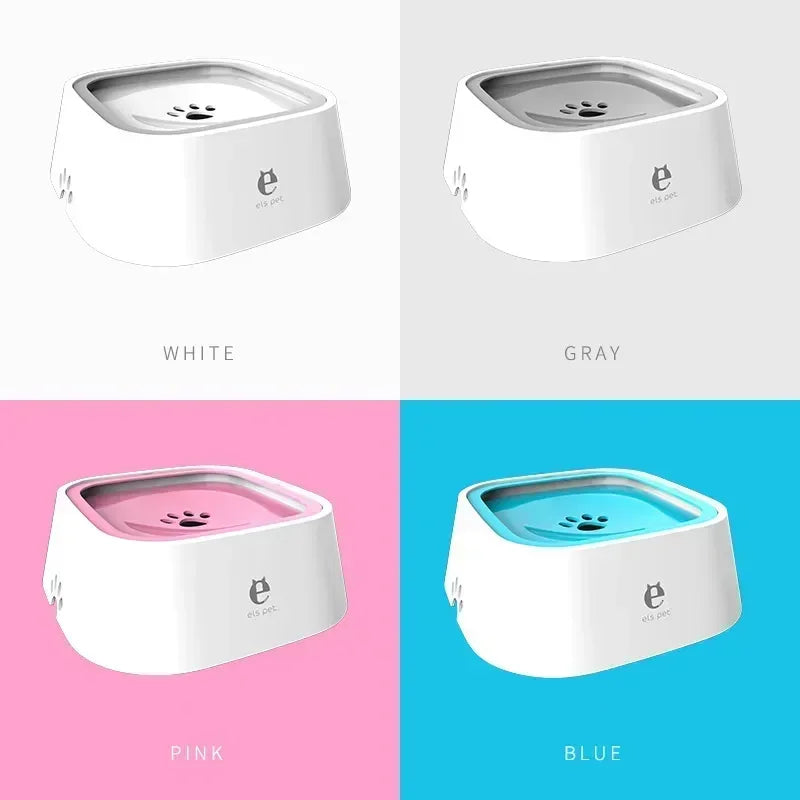 Drinking Water Bowl, Floating, Non-wetting Mouth, for Dog, Without Spill