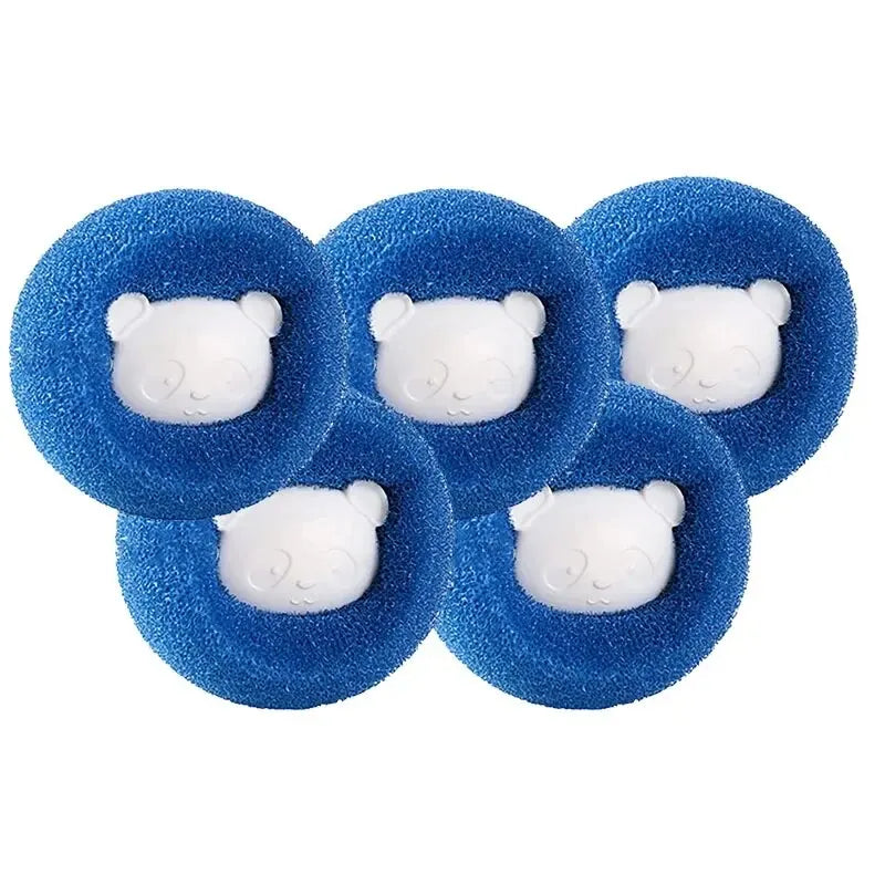 1-5pcs Pet Hair Remover Reusable Ball Laundry Washing Machine Filter Wool Sticker Cat Hair Remover Pet Fur Lint Catcher