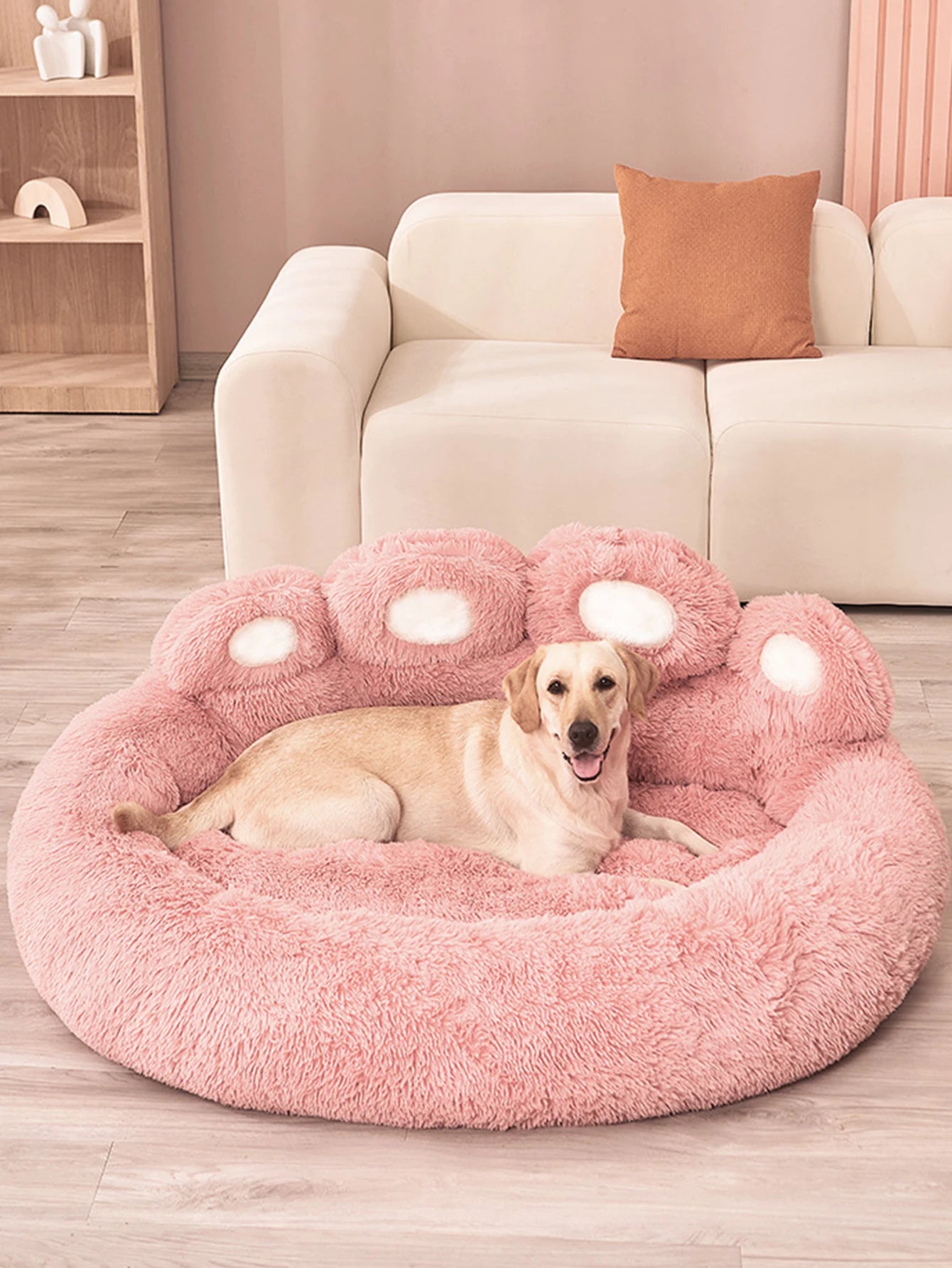 Pet Dog Sofa Beds for Small Dogs Warm Accessories Large Dog Bed Mat Pets Kennel Washable Plush Medium Basket