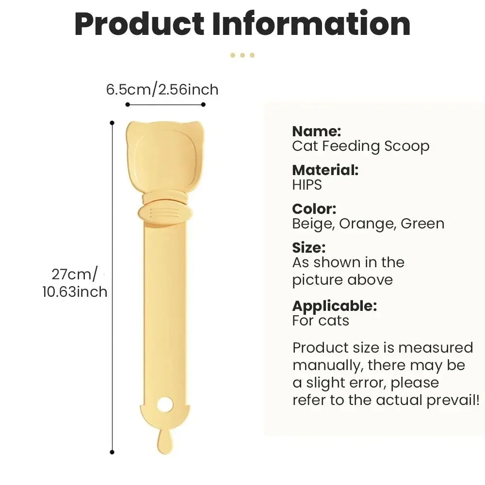 1/3PCS Cat Strip Feeder Spoon Long Handle Lickable Wet Food Feeder for Cats Pet Meat Mud Food Squeeze Dispense Spoon