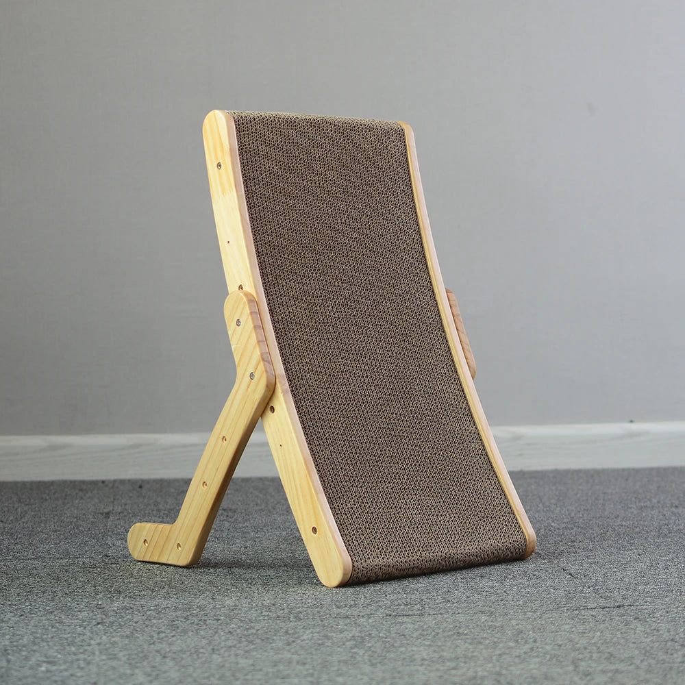Wood Anti Cat Scratcher Cat Scratch Board Bed 3 In 1 Pad Vertical Pet Cat Toys Grinding Nail Scraper Mat Training Grinding Claw