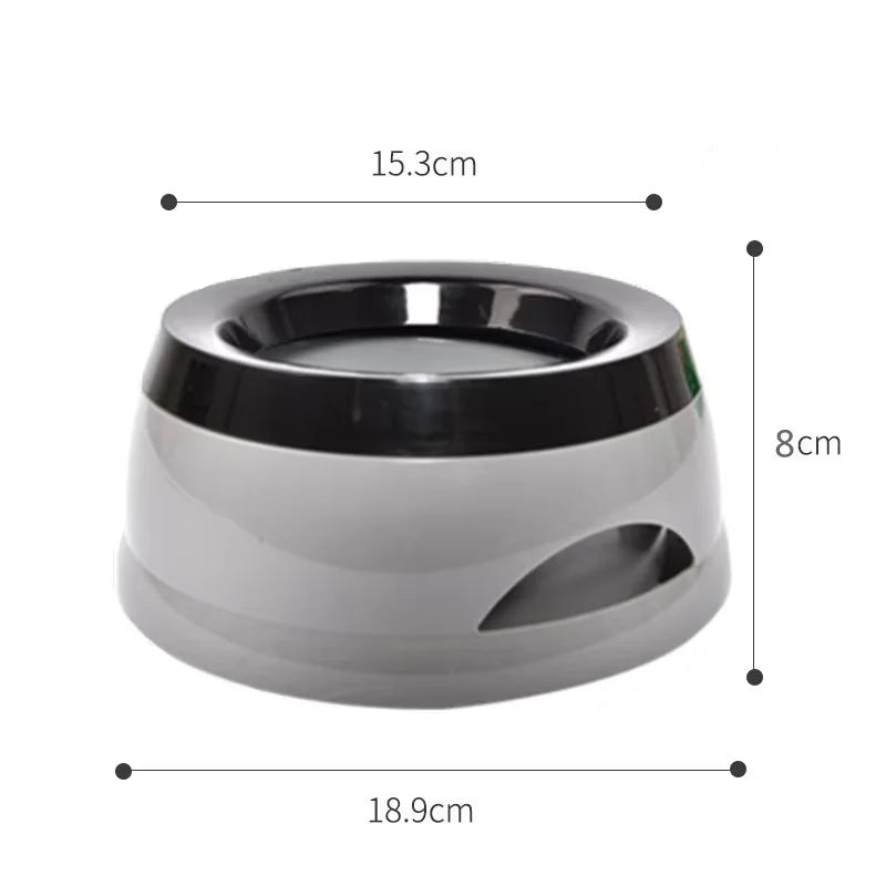 Drinking Water Bowl, Floating, Non-wetting Mouth, for Dog, Without Spill