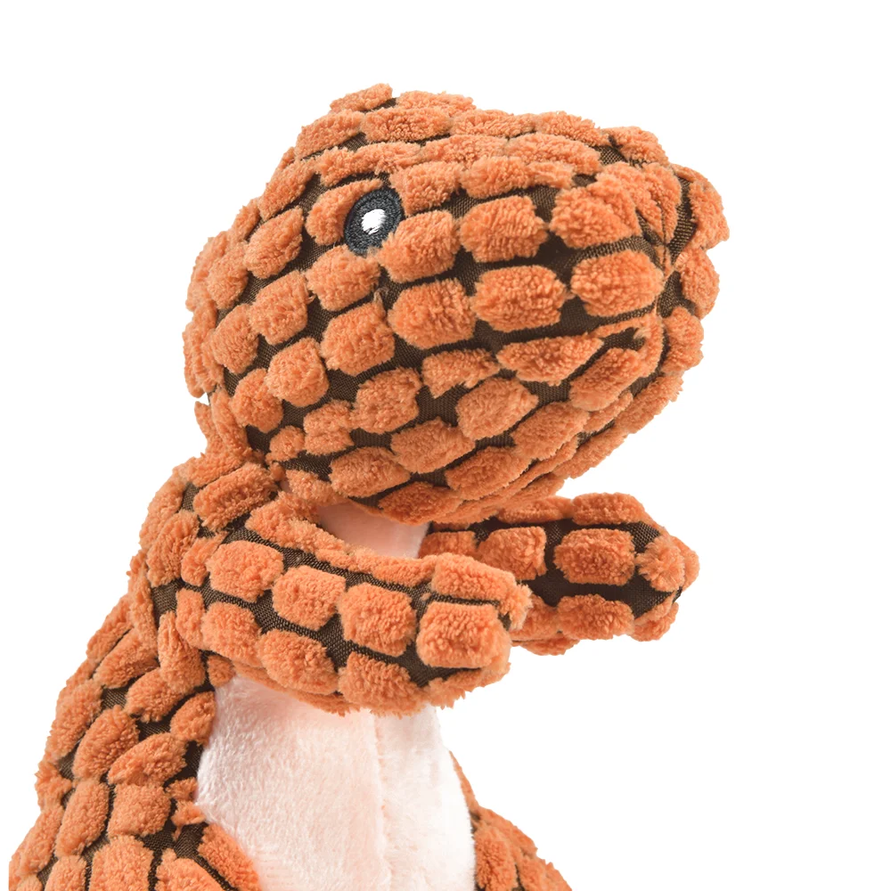 Cats and Dogs Pet Plush Dinosaur Toys Interactive Dog Chew Toys Plush Stuffing for Small Dogs