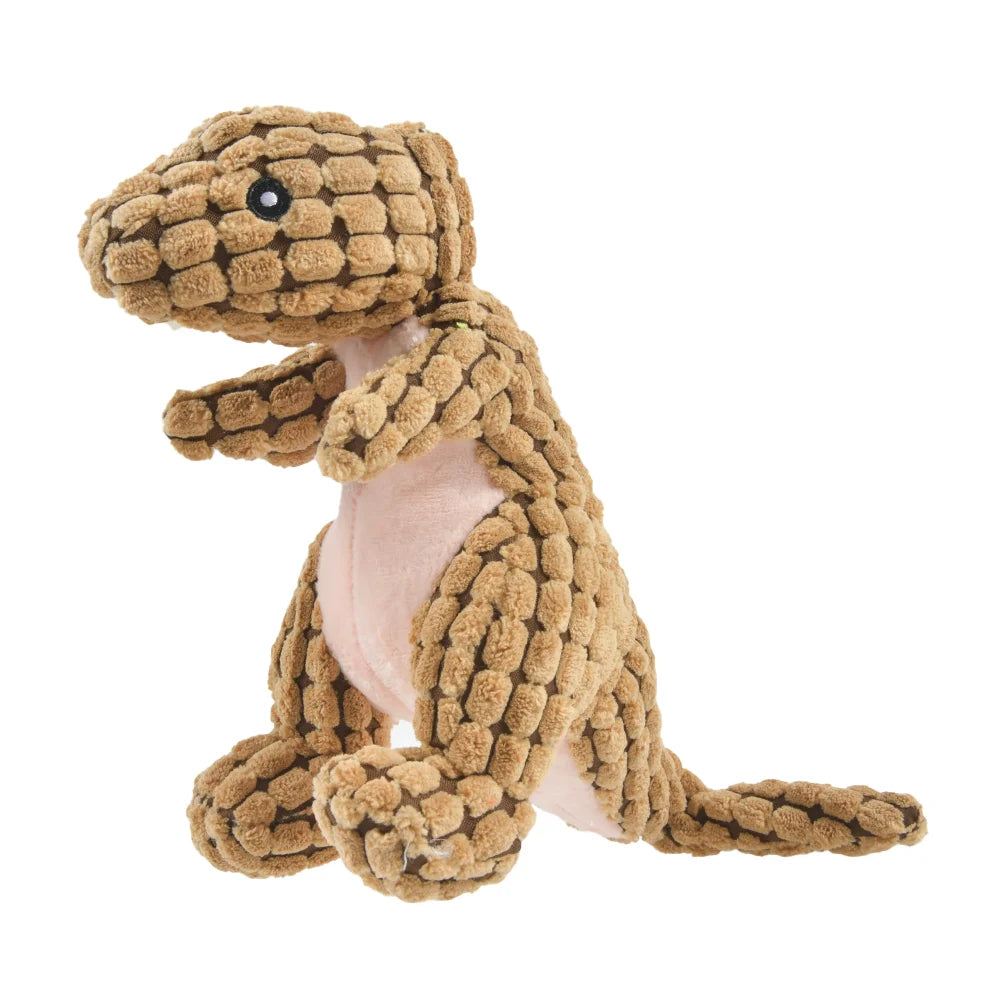 Cats and Dogs Pet Plush Dinosaur Toys Interactive Dog Chew Toys Plush Stuffing for Small Dogs