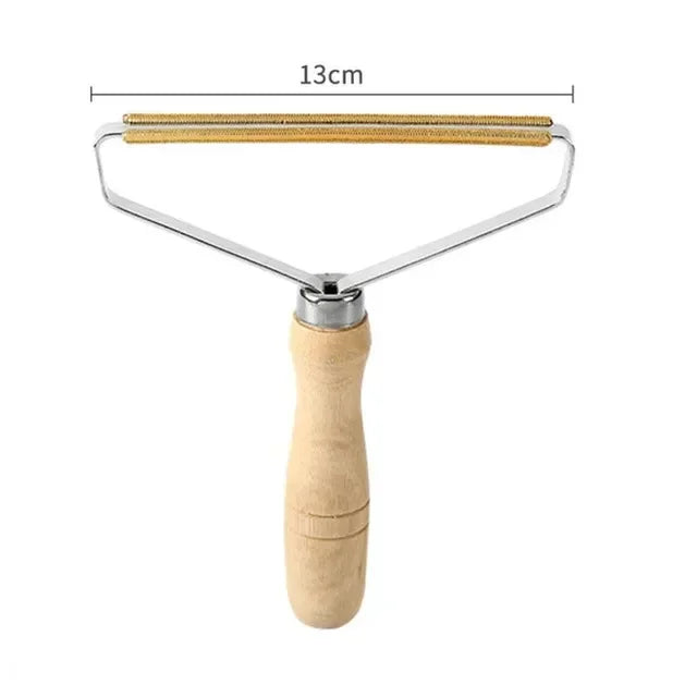 Pet Hair Remover Portable Manual Scraper Lint Cleaner Sticky Brush Cat Hair Removal Brush Hair Removal Tool