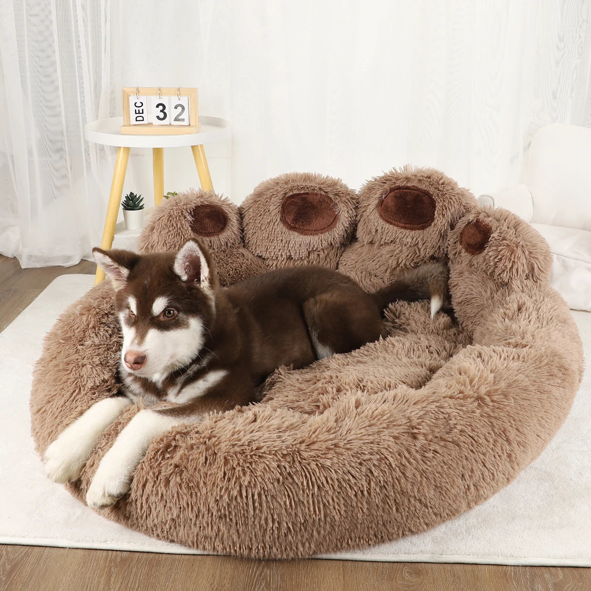 Pet Dog Sofa Beds for Small Dogs Warm Accessories Large Dog Bed Mat Pets Kennel Washable Plush Medium Basket