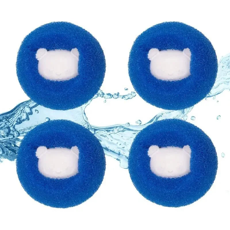 1-5pcs Pet Hair Remover Reusable Ball Laundry Washing Machine Filter Wool Sticker Cat Hair Remover Pet Fur Lint Catcher