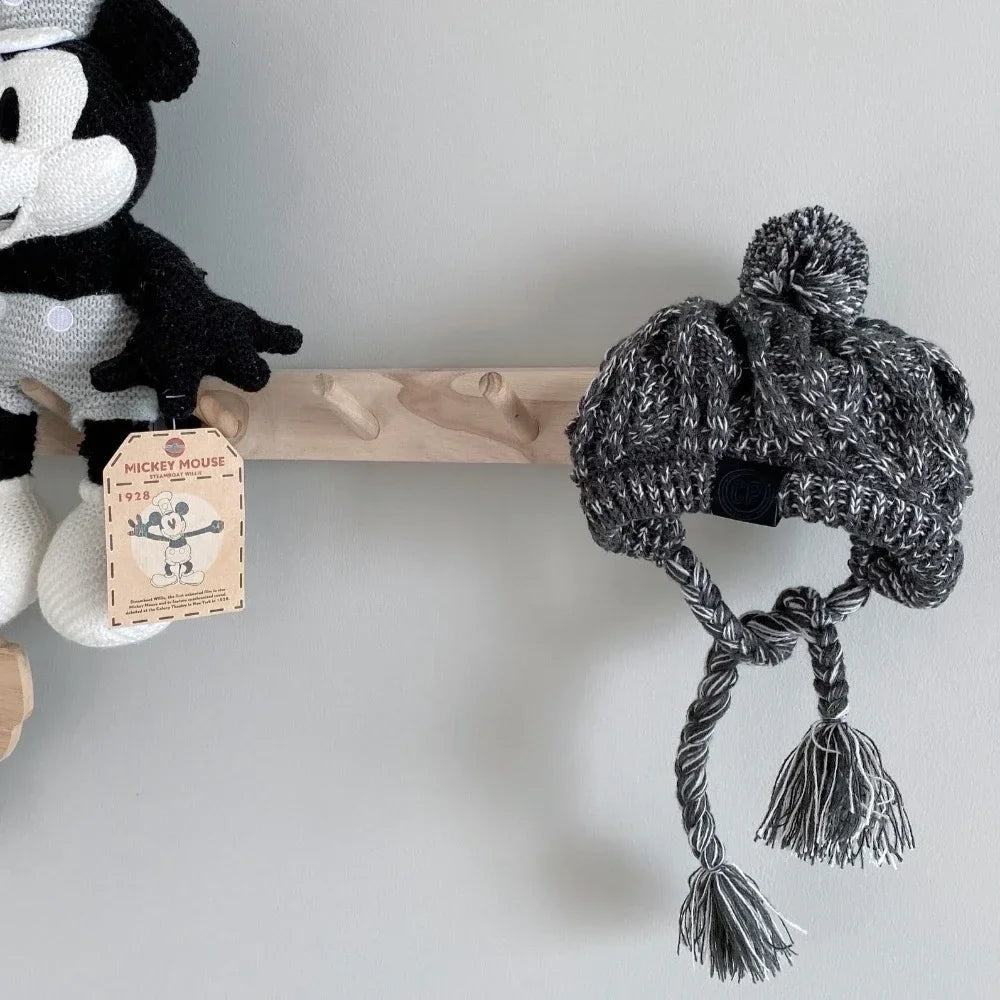 Winter Pet Dog Knitted Hat Warm Windproof Pet Hats Woolen Fashion Cat Headband Protector Simple and Practical Cold Resistant Hat