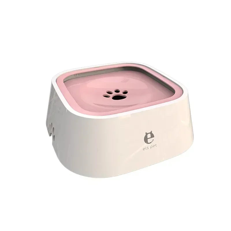 Drinking Water Bowl, Floating, Non-wetting Mouth, for Dog, Without Spill