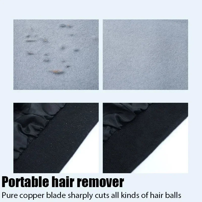 Pet Hair Remover Portable Manual Scraper Lint Cleaner Sticky Brush Cat Hair Removal Brush Hair Removal Tool