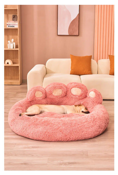 Pet Dog Sofa Beds for Small Dogs Warm Accessories Large Dog Bed Mat Pets Kennel Washable Plush Medium Basket