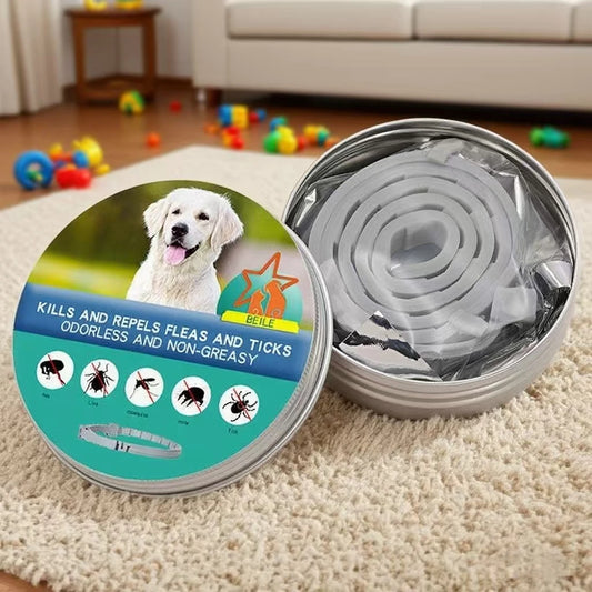 38/70CM Pet Anti Flea Ticks Antiparasitic Dog Cats Collar Protection Retractable Comfortable Breakaway Collars Kittens Large Dog