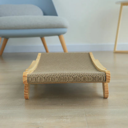 Wood Anti Cat Scratcher Cat Scratch Board Bed 3 In 1 Pad Vertical Pet Cat Toys Grinding Nail Scraper Mat Training Grinding Claw
