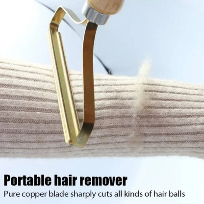 Pet Hair Remover Portable Manual Scraper Lint Cleaner Sticky Brush Cat Hair Removal Brush Hair Removal Tool