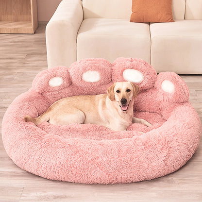 Pet Dog Sofa Beds for Small Dogs Warm Accessories Large Dog Bed Mat Pets Kennel Washable Plush Medium Basket