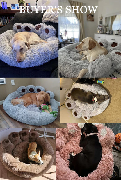 Pet Dog Sofa Beds for Small Dogs Warm Accessories Large Dog Bed Mat Pets Kennel Washable Plush Medium Basket