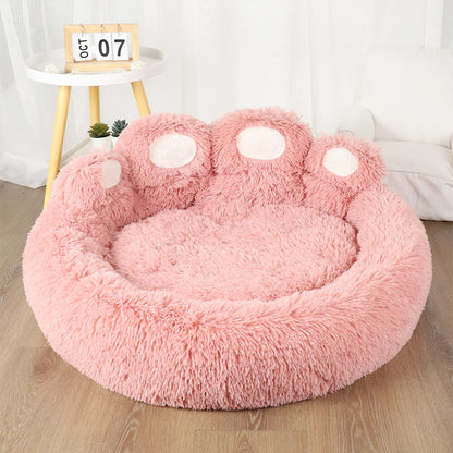 Pet Dog Sofa Beds for Small Dogs Warm Accessories Large Dog Bed Mat Pets Kennel Washable Plush Medium Basket