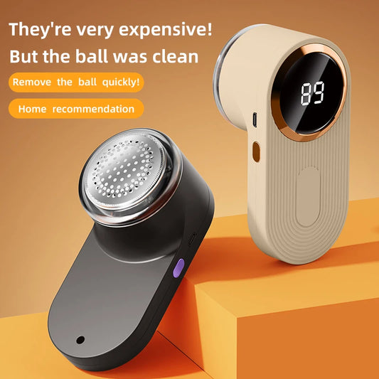 Lint Remover for Clothing LED Digital Electric Pellet Fluff Remover USB Rechargeable