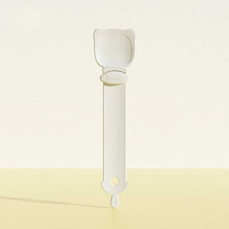 1/3PCS Cat Strip Feeder Spoon Long Handle Lickable Wet Food Feeder for Cats Pet Meat Mud Food Squeeze Dispense Spoon