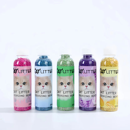 A Bottle of Cat Litter Deodorizing Beads - Make Your Home Smell Comfortable and Remove Odors