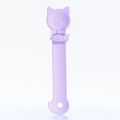 1/3PCS Cat Strip Feeder Spoon Long Handle Lickable Wet Food Feeder for Cats Pet Meat Mud Food Squeeze Dispense Spoon