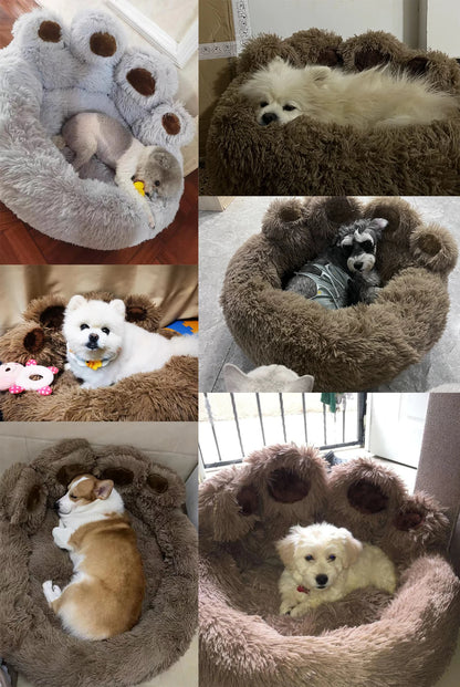 Pet Dog Sofa Beds for Small Dogs Warm Accessories Large Dog Bed Mat Pets Kennel Washable Plush Medium Basket